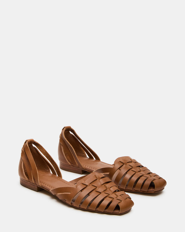Steve Madden Medlin Tan Leather MEDLIN