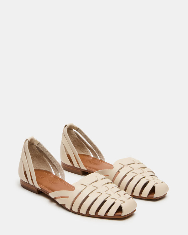 Steve Madden Medlin White Leather MEDLIN