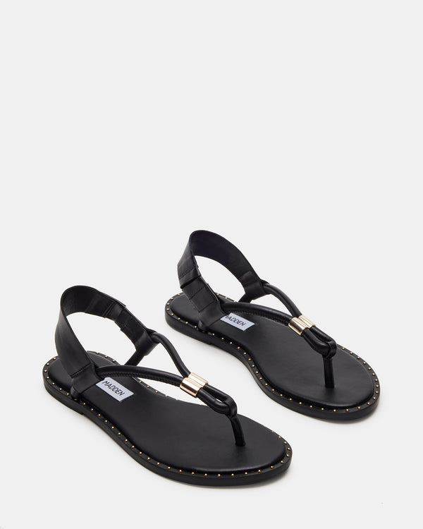 Steve Madden Meduza Black Leather