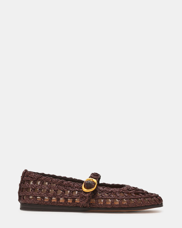 Steve Madden Melody Brown Raffia MELODY