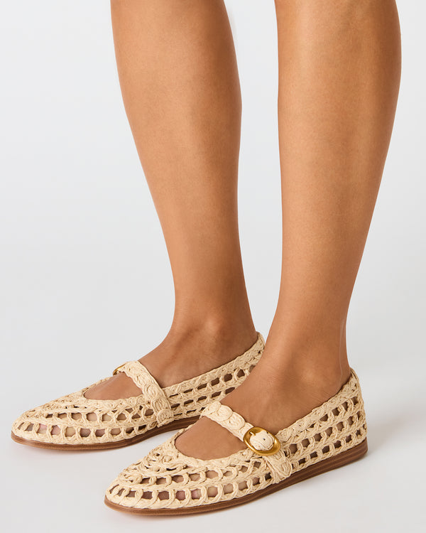 Steve Madden Melody Natural Raffia