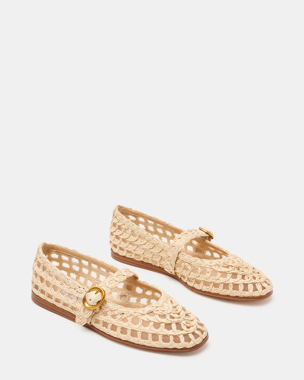 Steve Madden Melody Natural Raffia