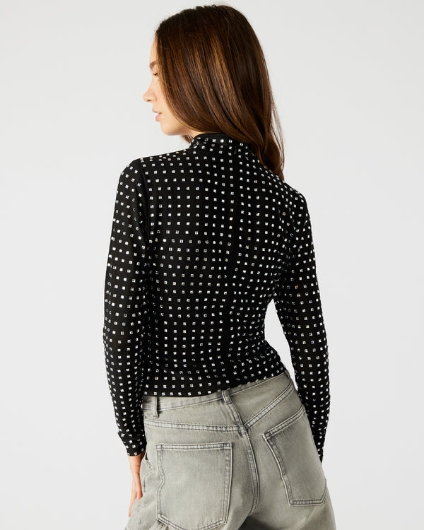 Steve Madden Melvina Top Black MELVINATOP