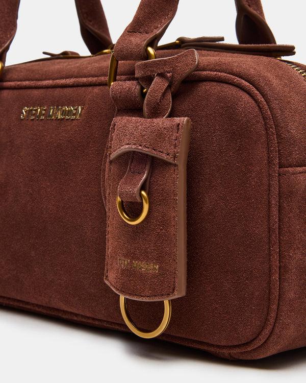 Steve Madden Merit Bag Chestnut Suede MERITBAG