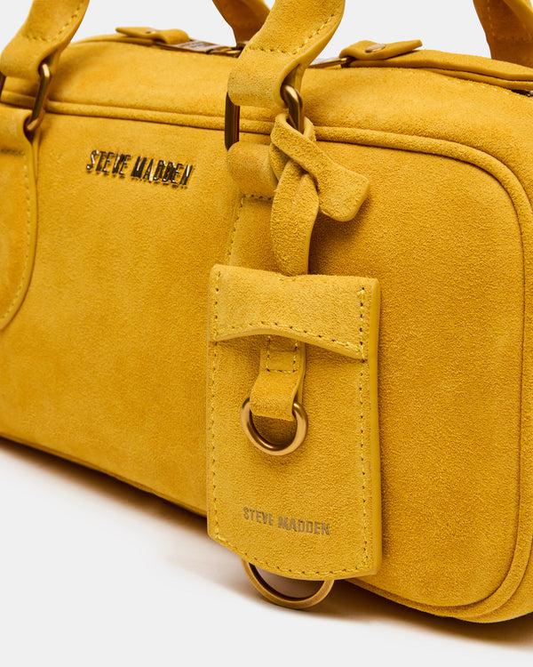Steve Madden Merit Bag Mustard Suede MERITBAG