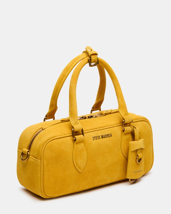 Steve Madden Merit Bag Mustard Suede MERITBAG