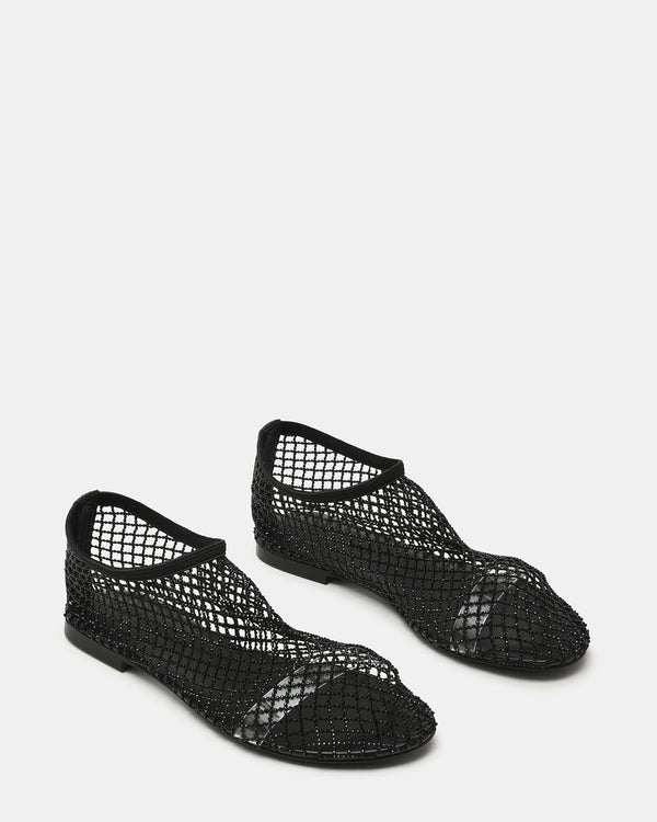 Steve Madden Mino Black Rhinestones