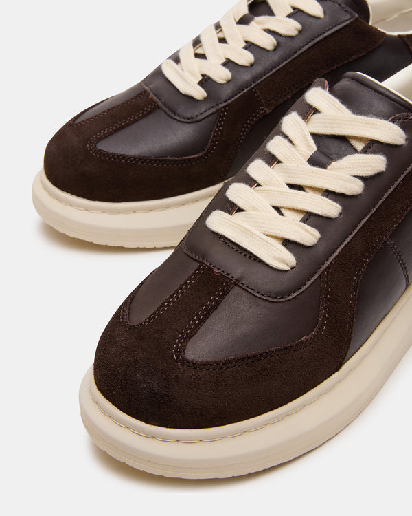 Steve Madden Minou Brown Leather MINOU MEN'S SHOES