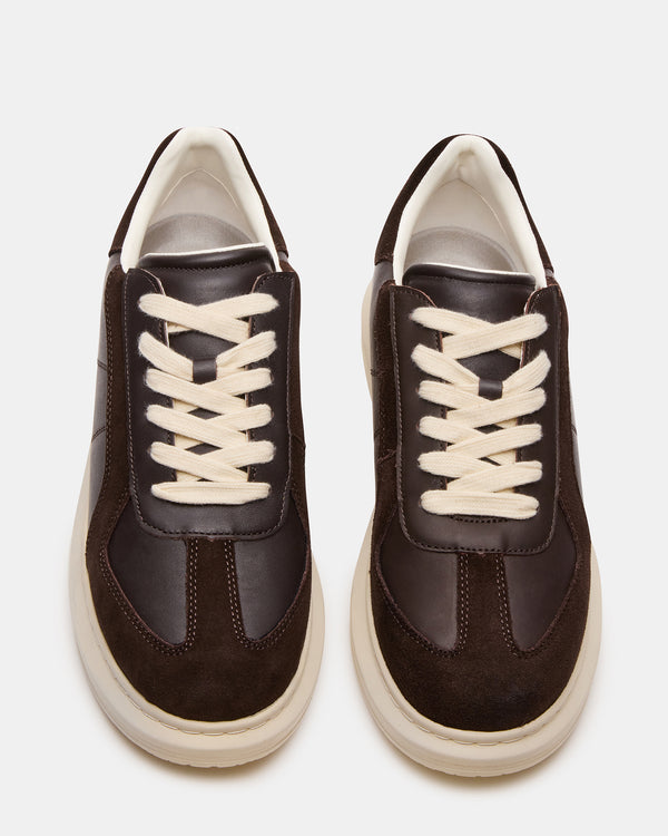 Steve Madden Minou Brown Leather MINOU MEN'S SHOES