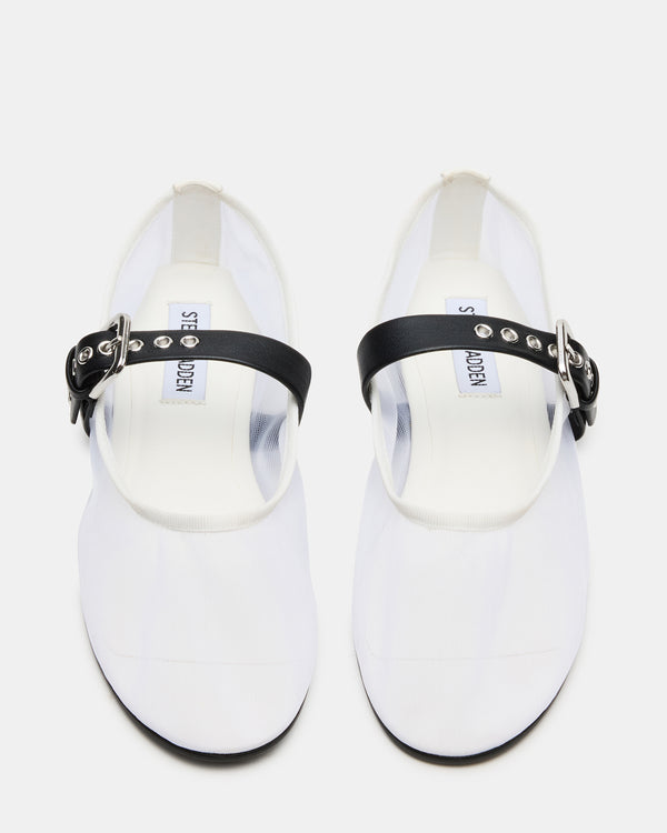 Steve Madden Mitsy White/black MITSY