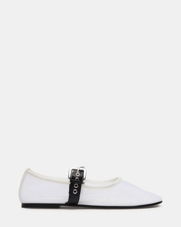 Steve Madden Mitsy White/black MITSY