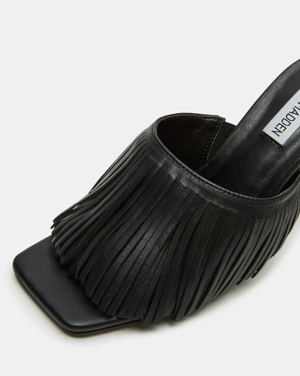 Steve Madden Morina Black Leather