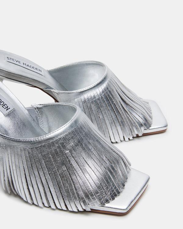 Steve Madden Morina Silver Leather