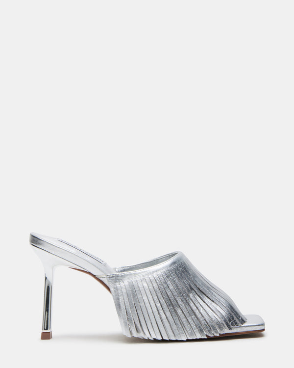 Steve Madden Morina Silver Leather