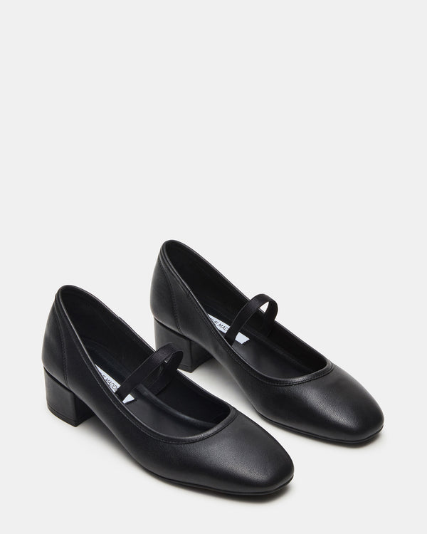 Steve Madden Mural Black Leather MURAL