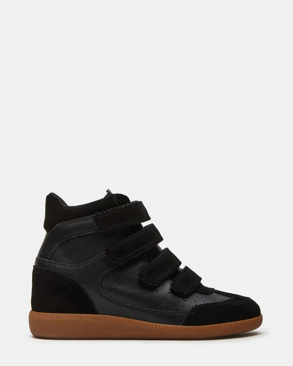 Steve Madden Mustang Black Suede
