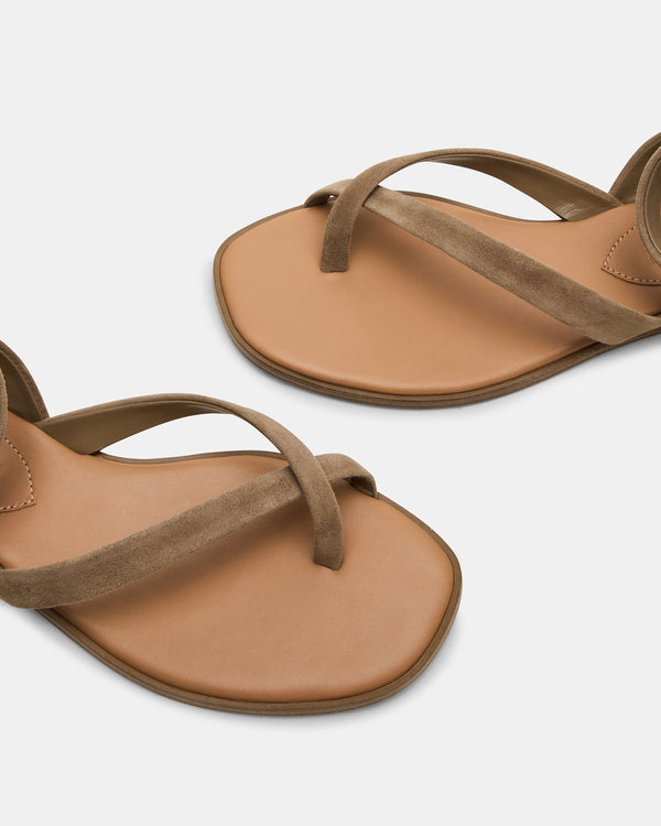 Steve Madden Nashira Taupe Suede