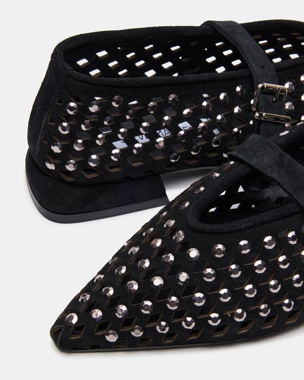 Steve Madden Nico Black Suede NICO