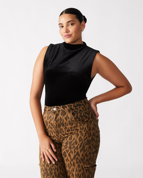 Steve Madden Nikola Bodysuit Black NIKOLABODYSUIT