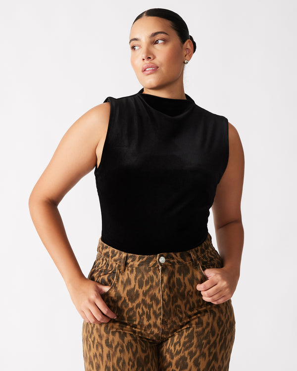 Steve Madden Nikola Bodysuit Black NIKOLABODYSUIT