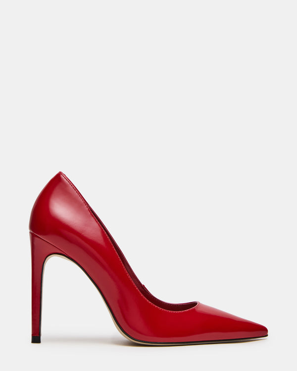 Steve Madden Noir Red Leather NOIR