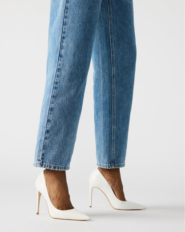 Steve Madden Noir White Leather NOIR