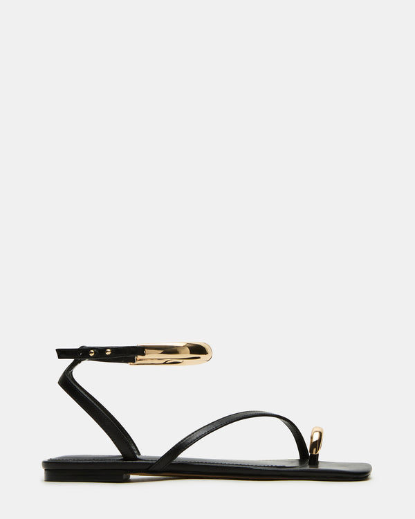 Steve Madden Odyssey Black Leather