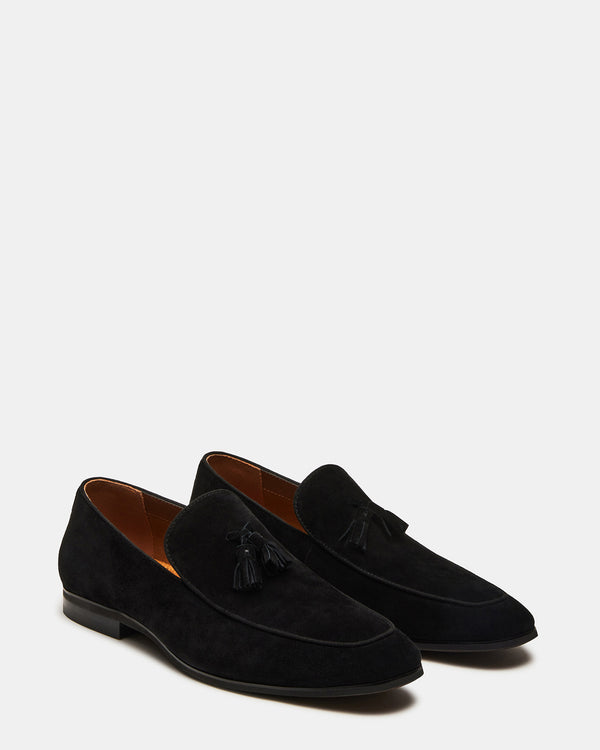 Steve Madden Ondre Black Suede ONDRE MEN'S SHOES