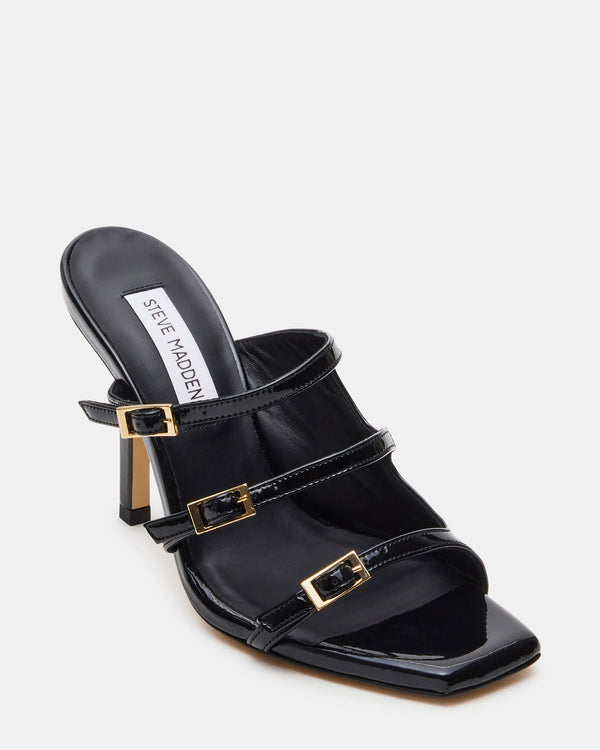 Steve Madden Opulent Black Leather OPULENT