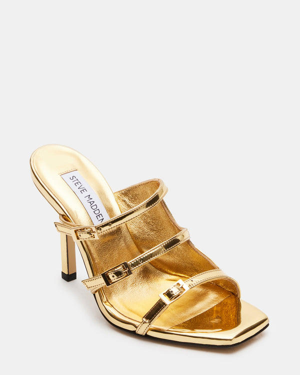 Steve Madden Opulent Gold Leather OPULENT