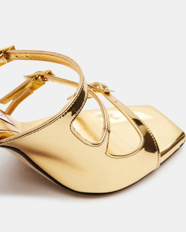 Steve Madden Opulent Gold Leather OPULENT