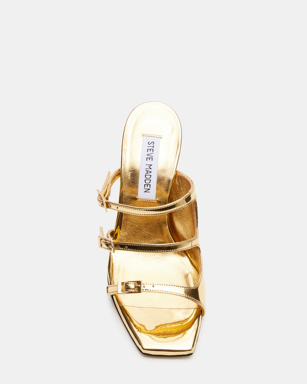 Steve Madden Opulent Gold Leather OPULENT