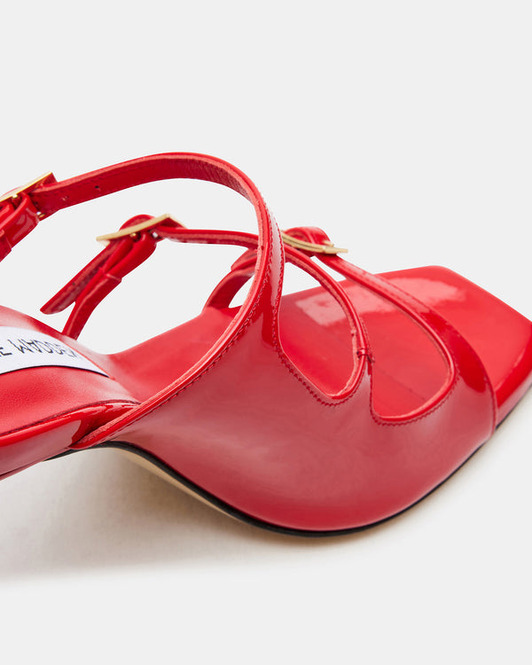 Steve Madden Opulent Red Leather OPULENT