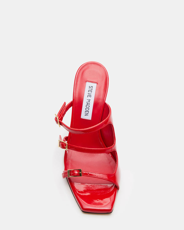 Steve Madden Opulent Red Leather OPULENT