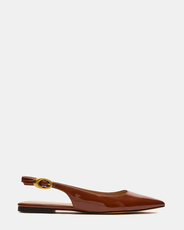 Steve Madden Ottie Camel Patent OTTIE