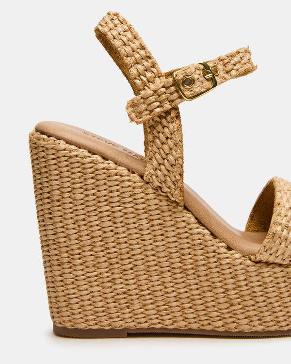 Steve Madden Palm Natural Raffia PALM