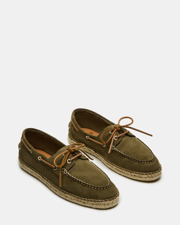 Steve Madden Pancho Olive Suede PANCHO MEN'S SHOES