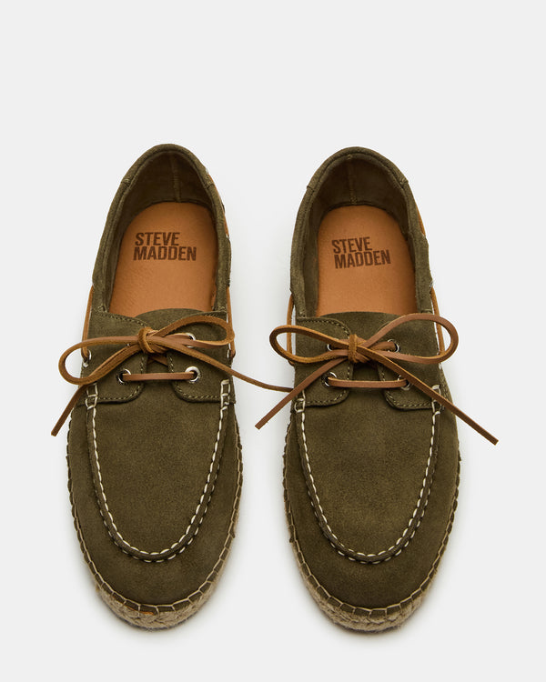 Steve Madden Pancho Olive Suede PANCHO MEN'S SHOES