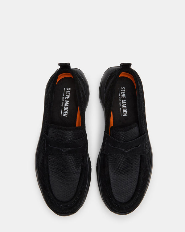 Steve Madden Parrish Black PARRISH MEN'S SHOES