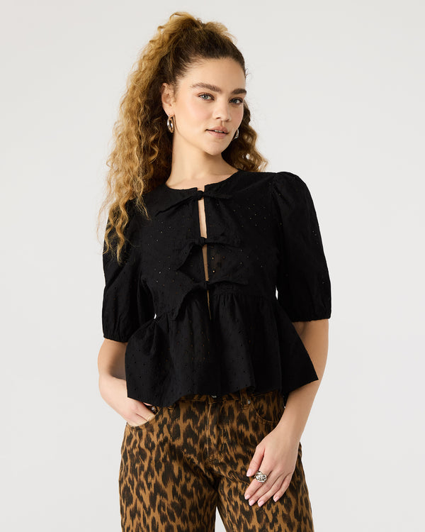 Steve Madden Paula Top Black PAULATOP