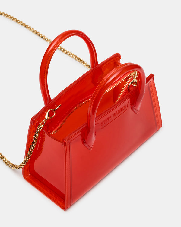 Steve Madden Peach Jelly Bag Red PEACHJELLYBAG