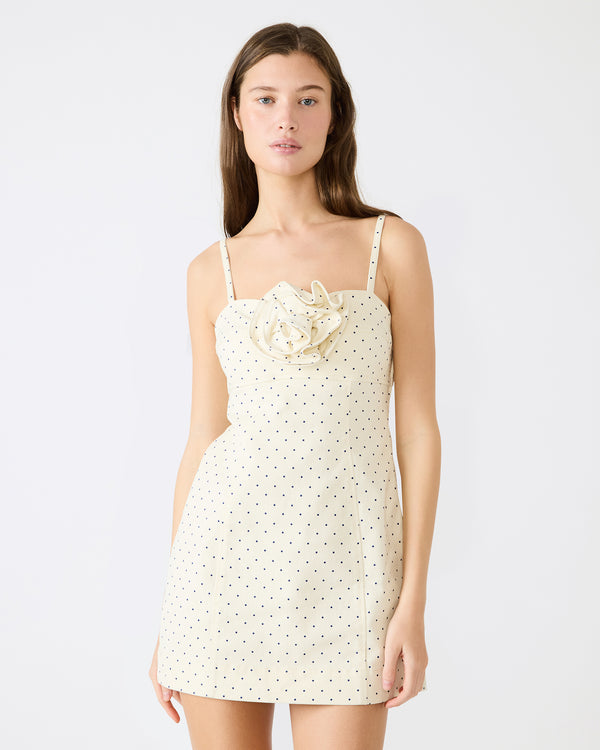 Steve Madden Peony Dress Pristine Ivory PEONYDRESS