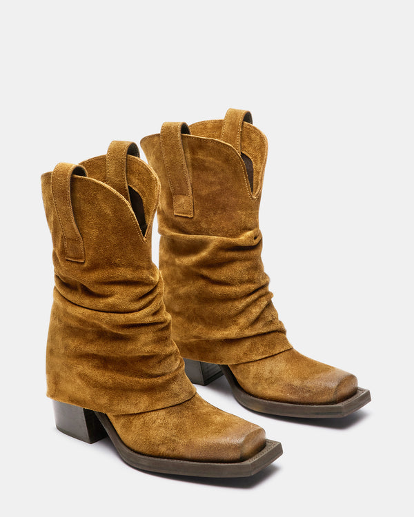 Steve Madden Pia Chestnut Suede