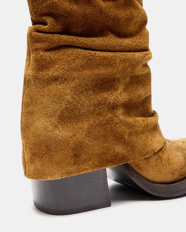 Steve Madden Pia Chestnut Suede