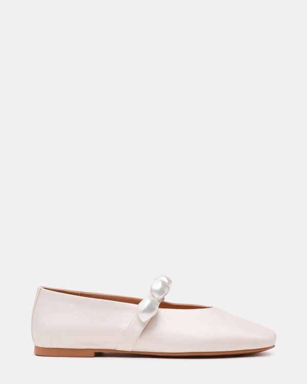 Steve Madden Poppin Pearl White