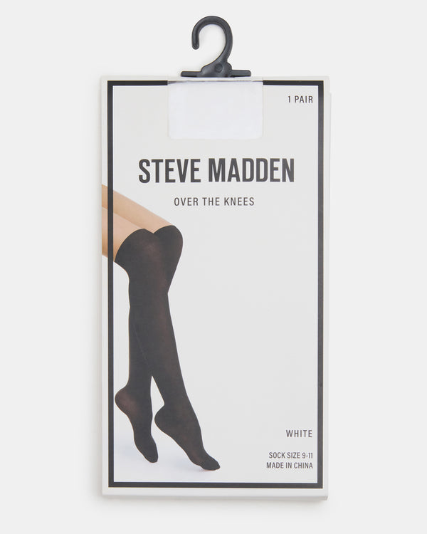 Steve Madden Preppy Tights White PREPPYTIGHTS