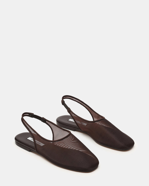 Steve Madden Privy Brown Mesh PRIVY