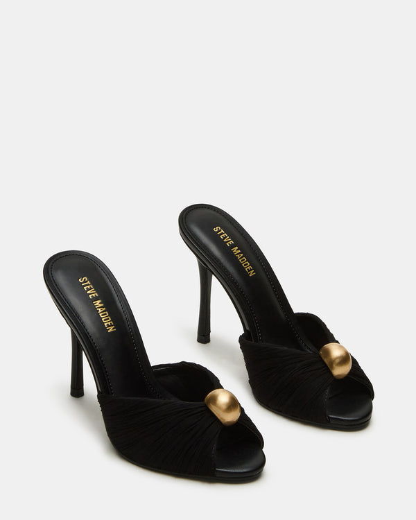Steve Madden Priya Black/gold