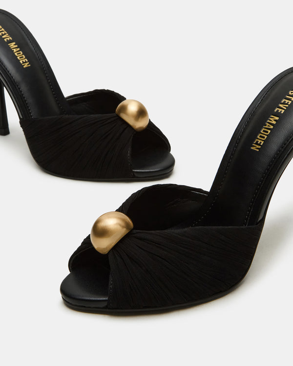 Steve Madden Priya Black/gold