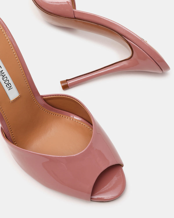 Steve Madden Priya Dark Blush Patent